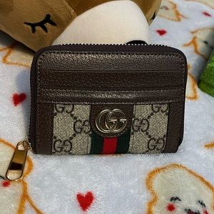 Gucci Canvas Ophidia GG Card Holder